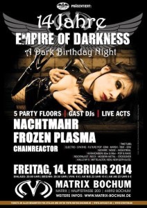 14 jahre empire of darkness