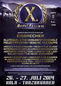Amphi Festival 2014 – exklusiver Abschlussevent & neue Bands