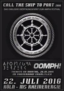 Call the Ship to Port 2016 call the ship tp port 2016