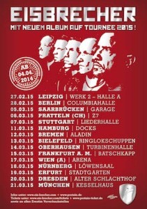 Eisbrecher 2015 mit neuem Album auf Tour