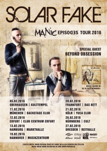 solar fake manic Episodes Tour 2016