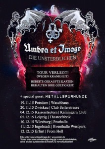 umbra et imago - die unsterblichenn tour